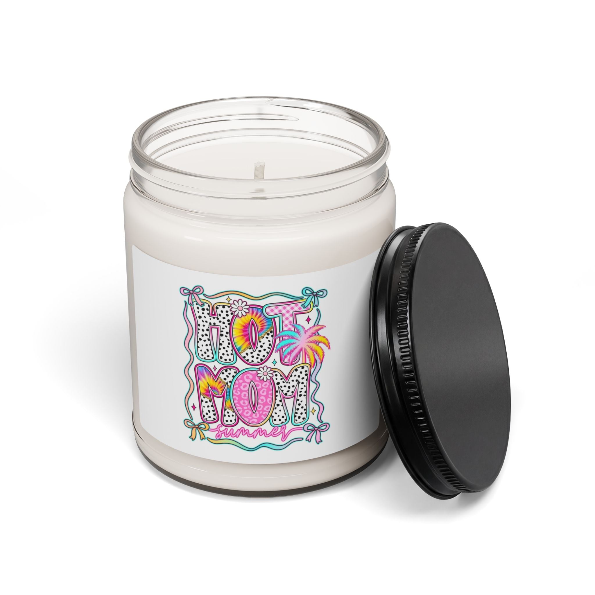 Soy Candle — 'Hot Mom' Tropical Scented 9oz Jar