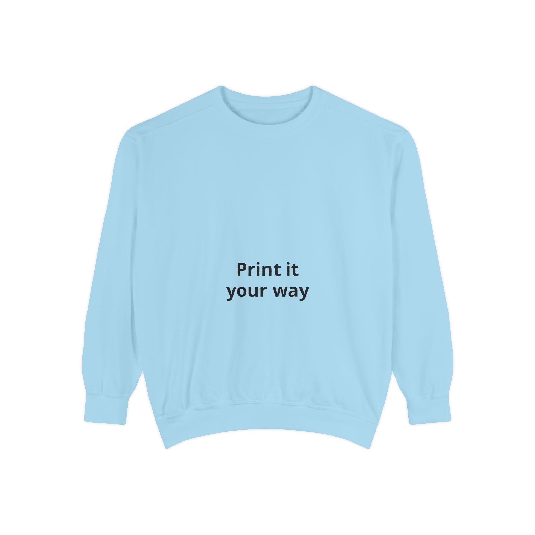 Unisex Garment-Dyed Sweatshirt