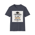 Graduation T-Shirt — "I Graduated! Now I Just Need a Job, a Nap, and About 10 Million" Cap & Diploma Tee