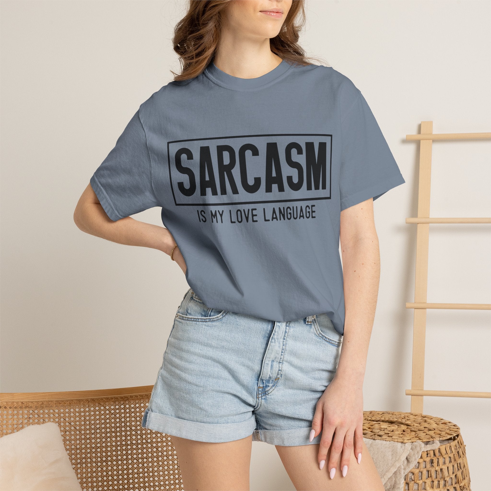 Sarcasm Is My Love Language T-Shirt — Funny Graphic Tee