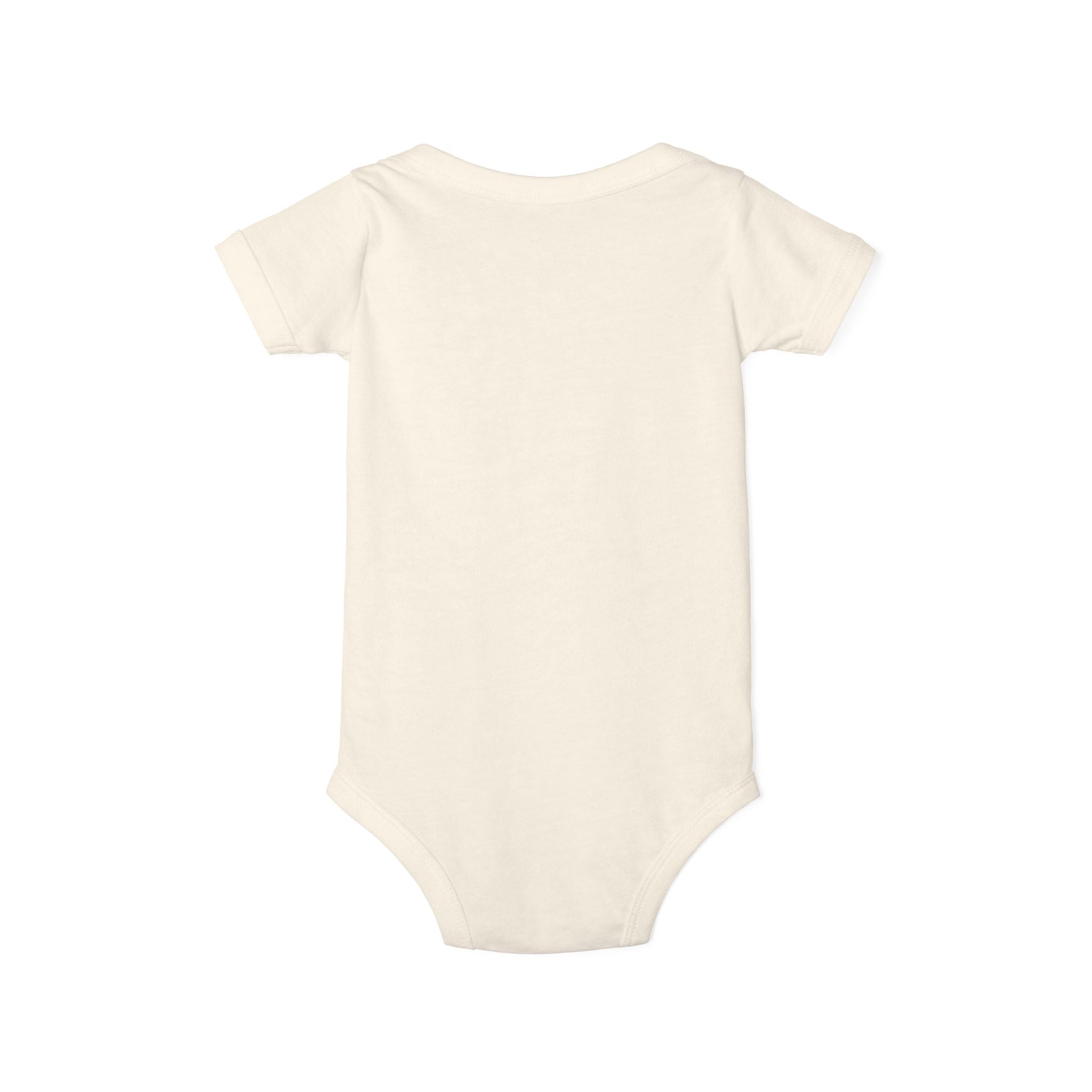 Infant Onesie - "LOVE" Patriotic Heart Baby Bodysuit