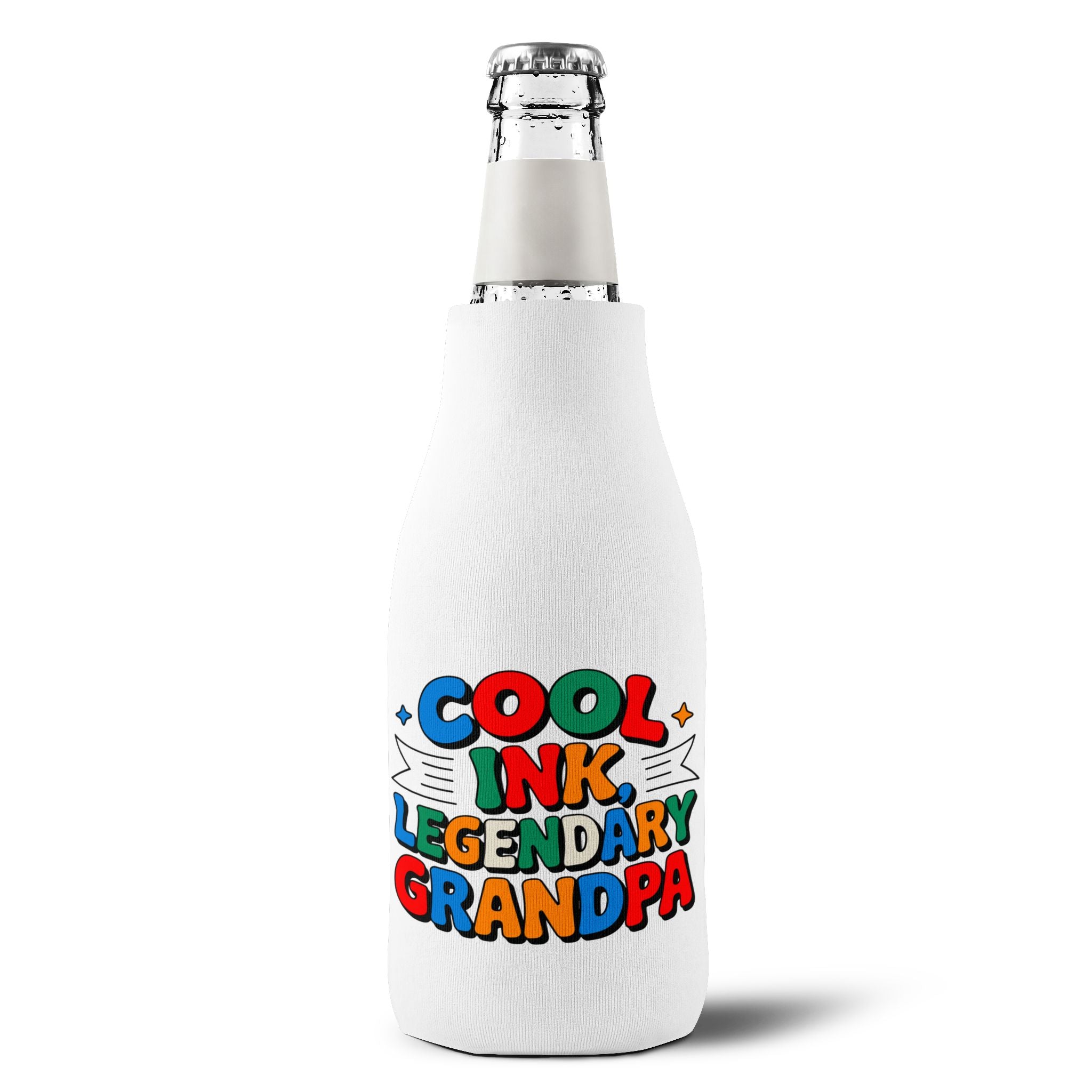 Cool, Kind, Legendary Grandpa Insulated Can Bottle Koozie
