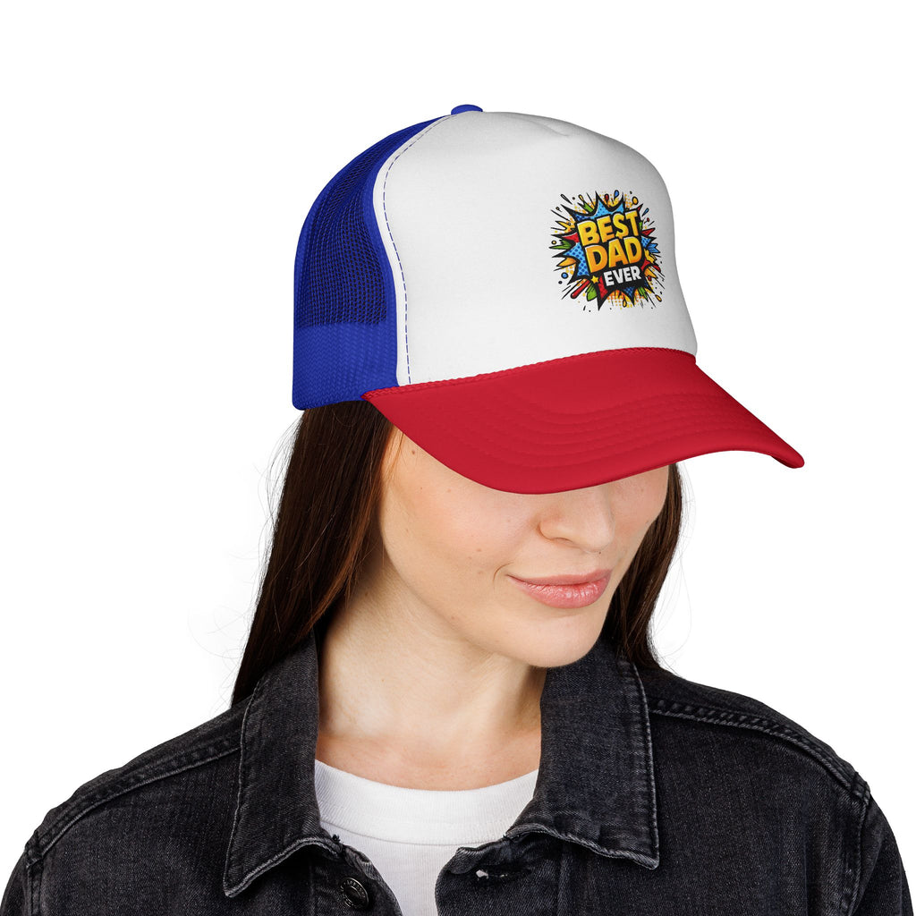 Best Dad Ever Trucker Cap
