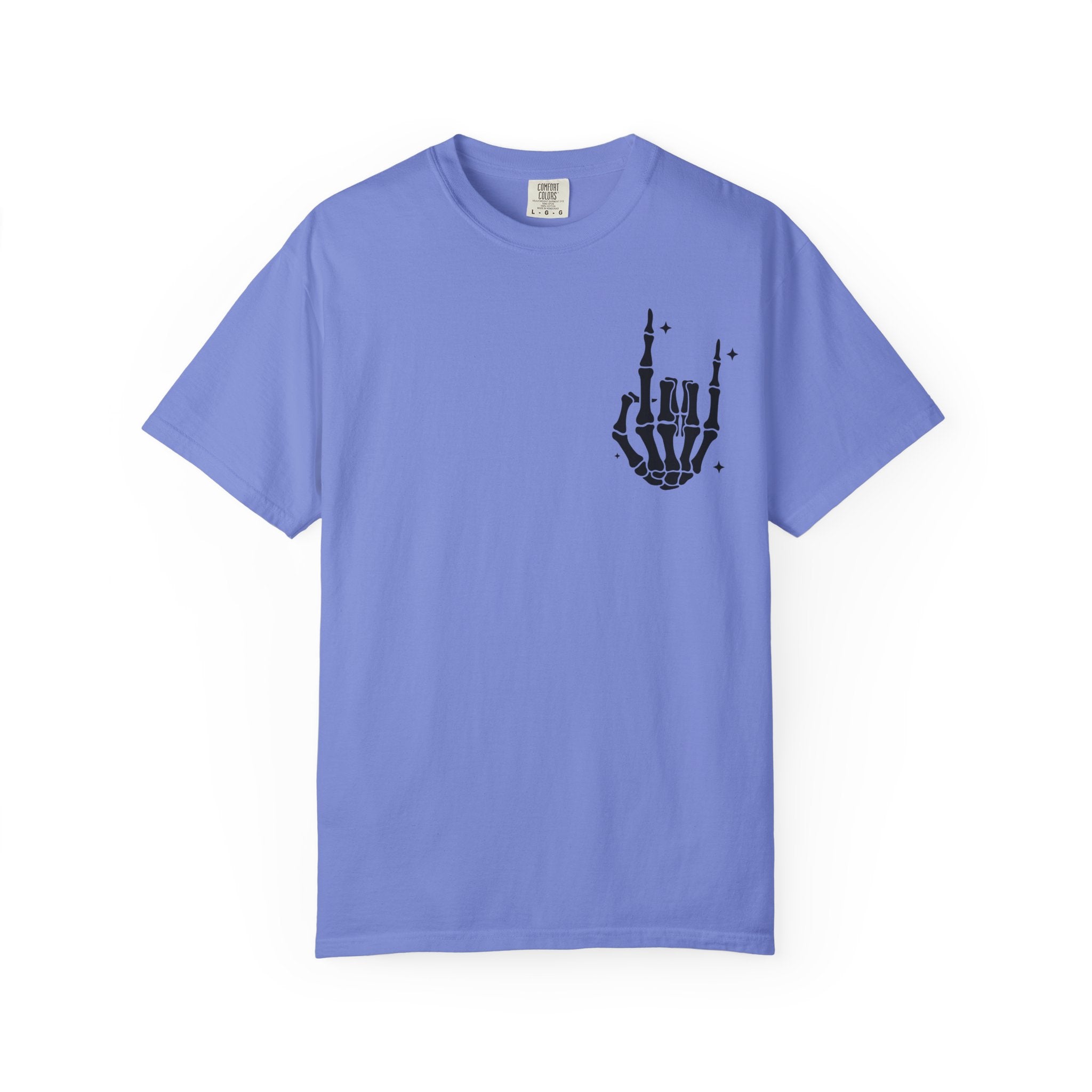 Fourth of July Skull T-Shirt — "Chill the Fourth Out" Patriotic Skeleton Tee