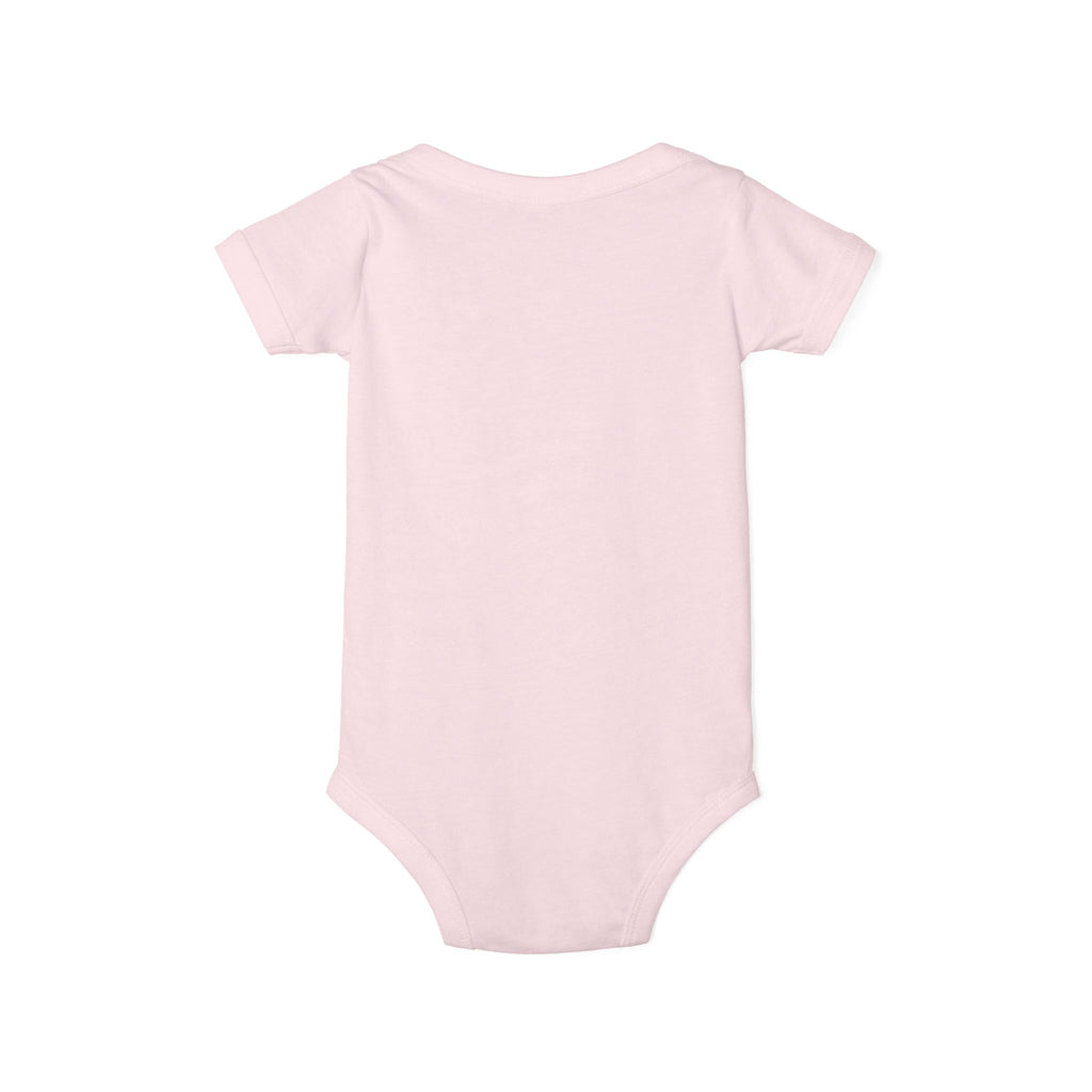 Infant Onesie - "LOVE" Patriotic Heart Baby Bodysuit