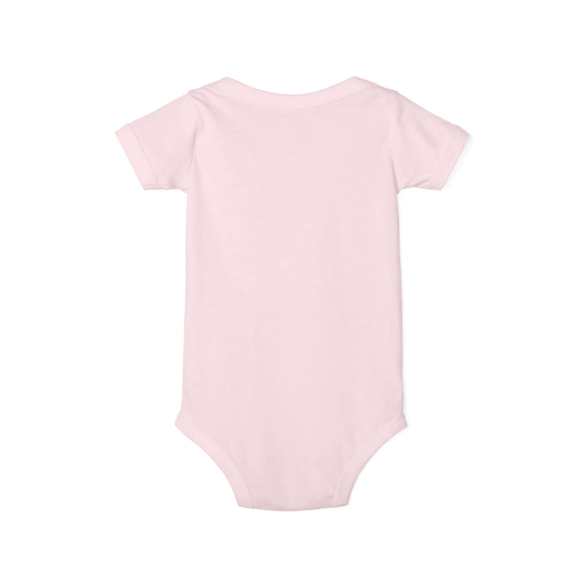 Infant Onesie - "LOVE" Patriotic Heart Baby Bodysuit