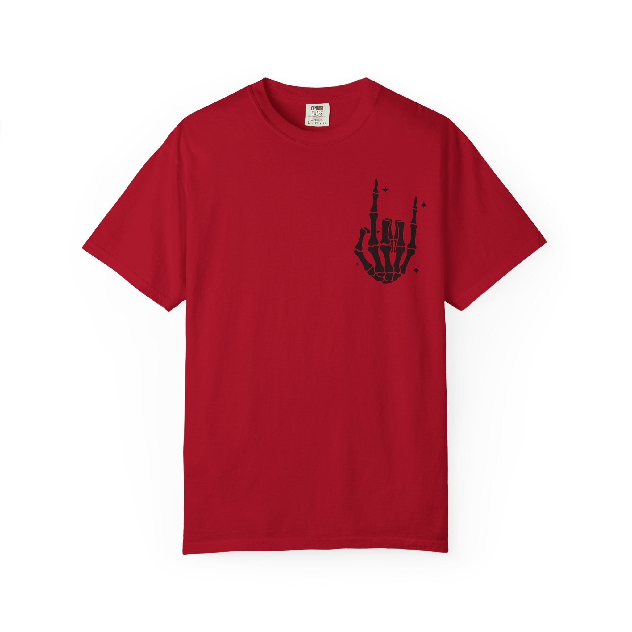 Fourth of July Skull T-Shirt — "Chill the Fourth Out" Patriotic Skeleton Tee