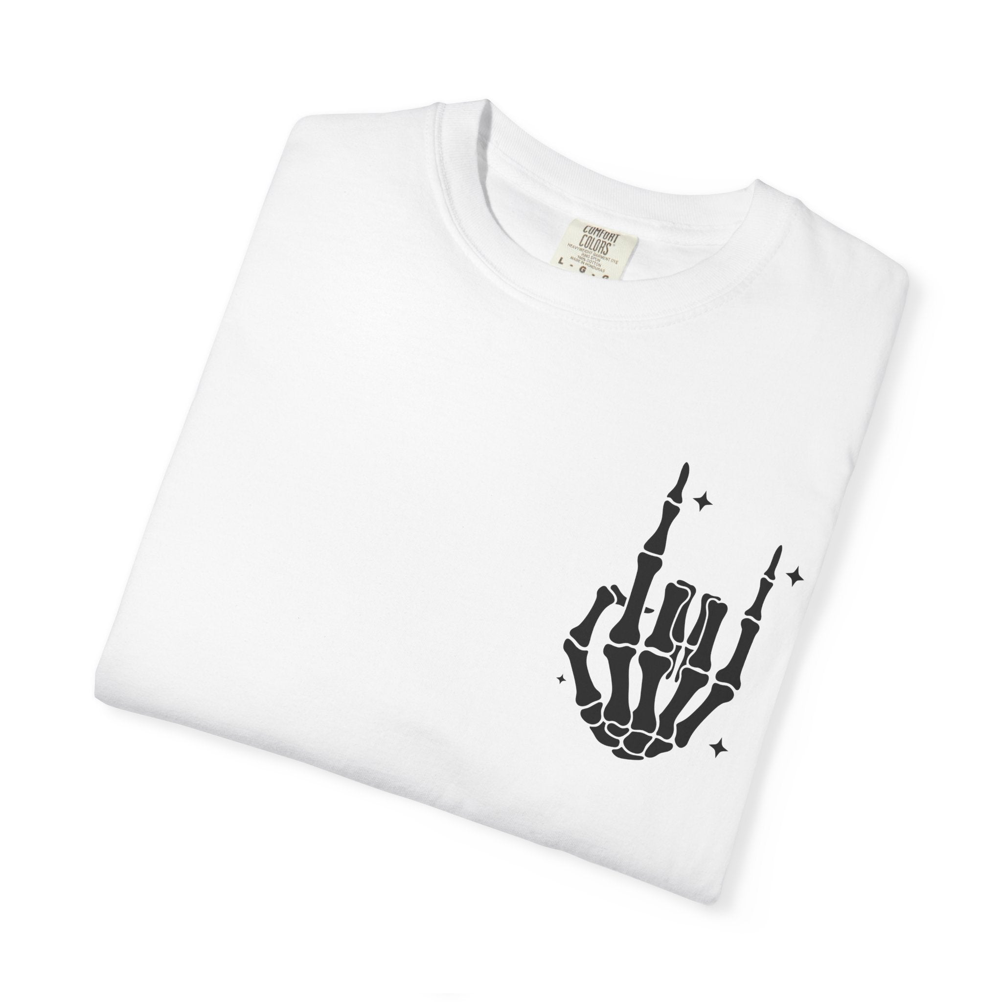 Fourth of July Skull T-Shirt — "Chill the Fourth Out" Patriotic Skeleton Tee