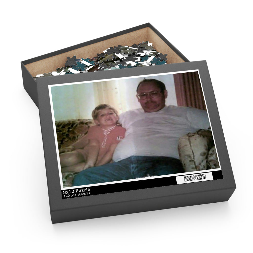 Personalized Photo Puzzle - Custom Family Memory Jigsaw (120/252/500 pcs)