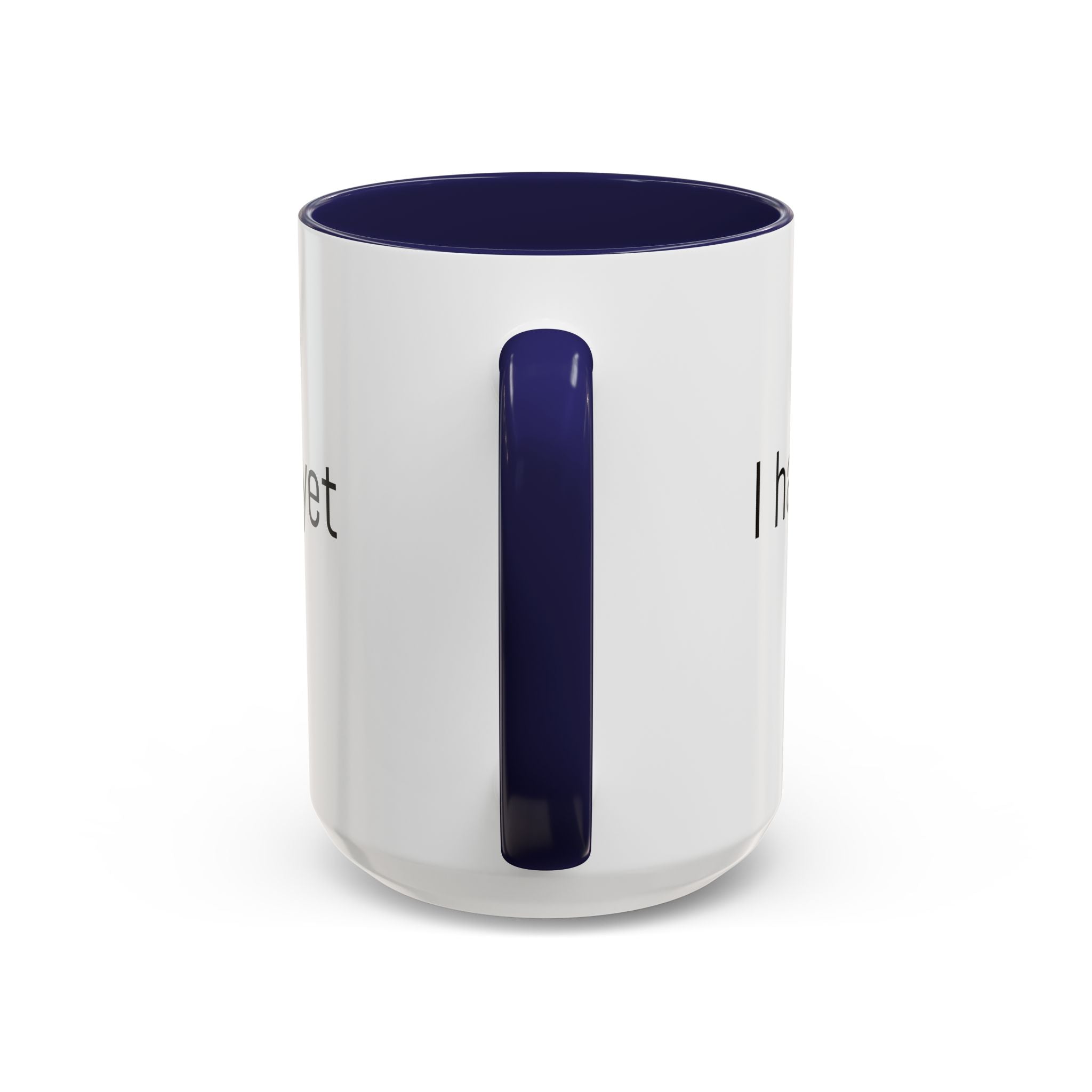 Coffee Mug — "I Haven't Had My Coffee Yet" Funny Emoji Middle Finger Accent Mug (11/15 oz)