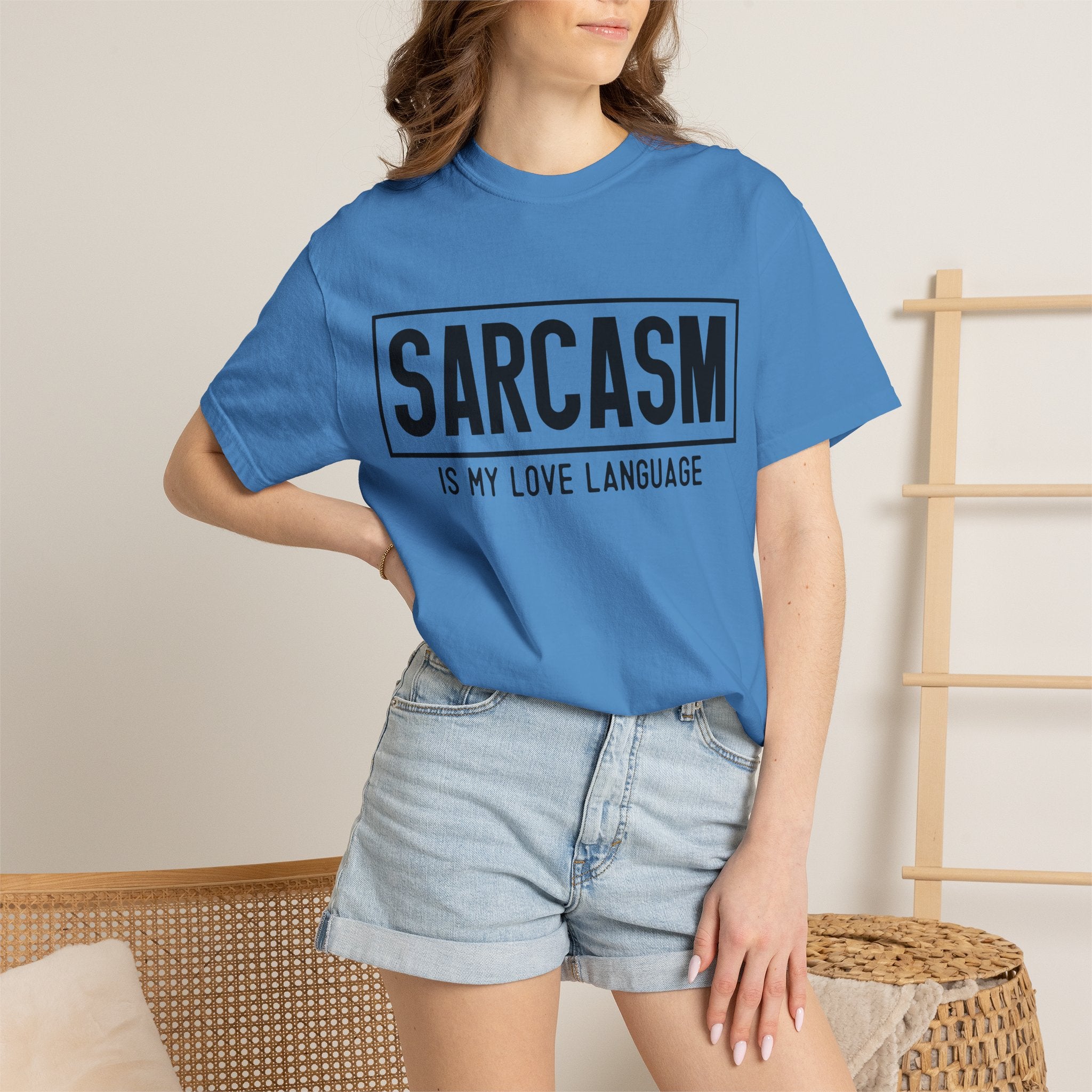 Sarcasm Is My Love Language T-Shirt — Funny Graphic Tee
