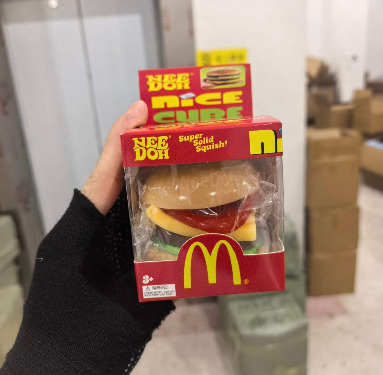 McDonald’s hamburger squishy