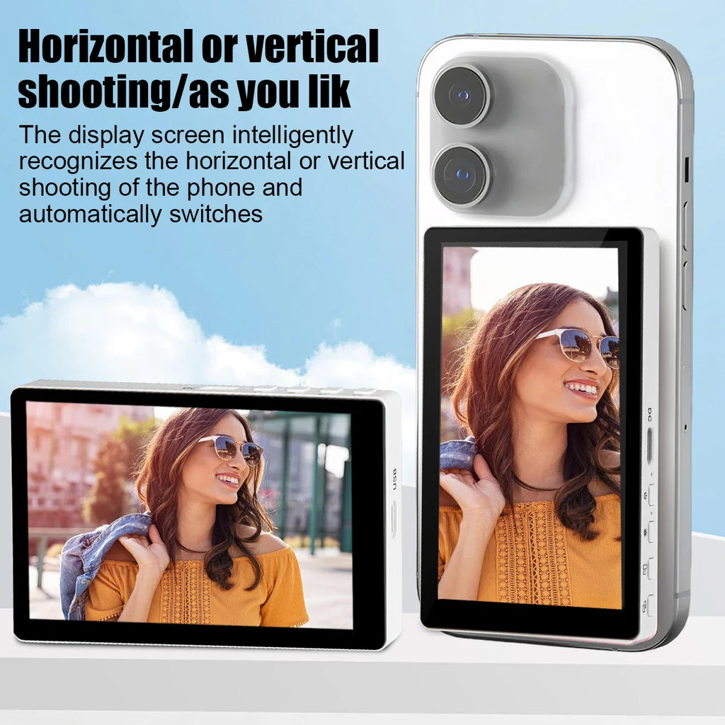 Magnetic Selfie Vlog Screen