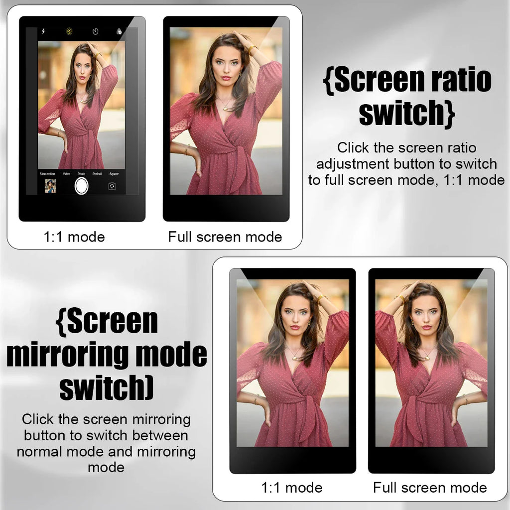 Magnetic Selfie Vlog Screen