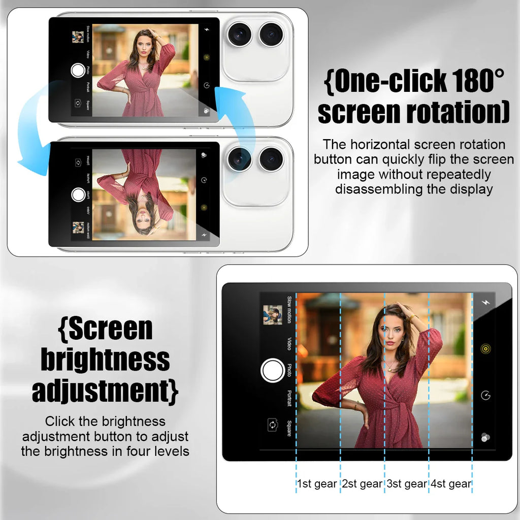 Magnetic Selfie Vlog Screen