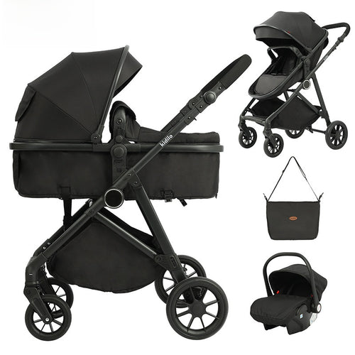 3-in-1 Adjustable Baby Stroller with Car Seat